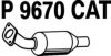 FENNO P9670CAT Catalytic Converter